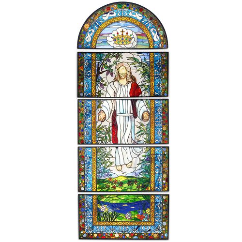 MONUMENTAL RELIGIOUS STAINED GLASSDESCRIPTION  38c579