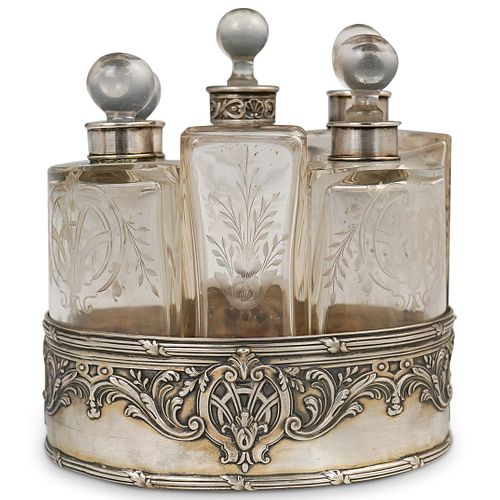 ENGLISH ANTIQUE SILVER PLATED MEN 38c59b