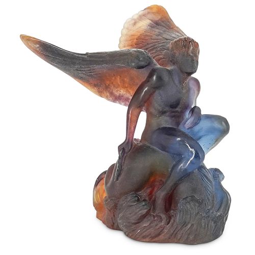 DAUM PATE DE VERRE ANGEL CRYSTAL