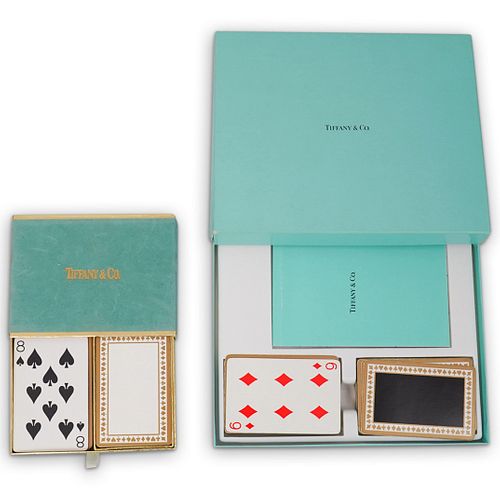 TIFFANY & CO BRIDGE CARD SETDESCRIPTION: