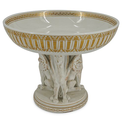 KPM FIGURAL PORCELAIN PEDESTAL 38c65b