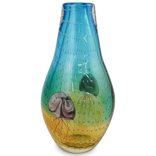 MAZZUCCATO MURANO GLASS JELLYFISH 38c682