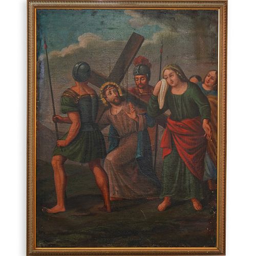 19TH CENTURY RELIGIOUS PAINTING