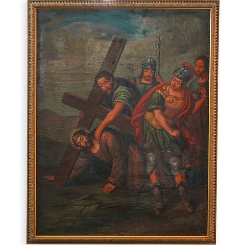 19TH CENTURY RELIGIOUS PAINTING 38c71f