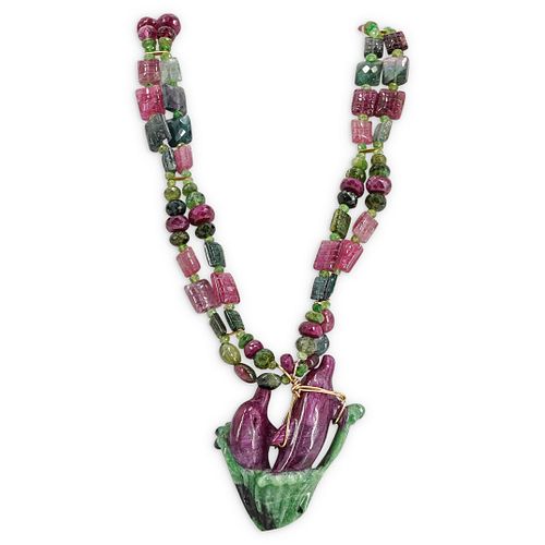 PAULETTE 14K RUBY TOURMALINE 38c760