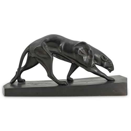 FRENCH ART DECO BRONZE PANTHERDESCRIPTION  38c767