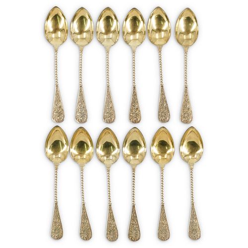 (12 PC) BRUCKMANN AND SOHNE TEASPOONSDESCRIPTION: