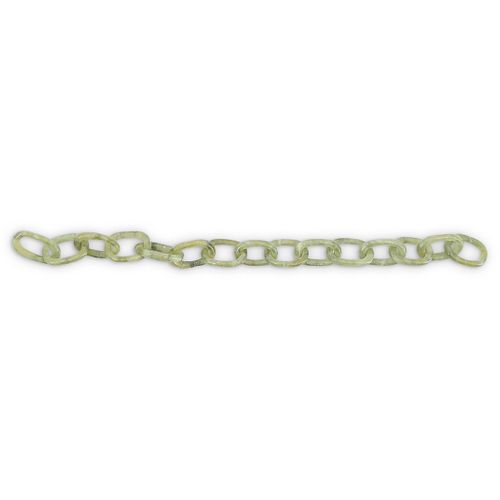 JADE CHAIN LINK BRACELETDESCRIPTION  38c924