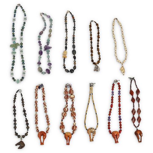 (11 PC) PAULETTE SEMI PRECIOUS