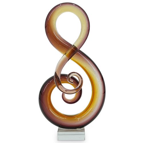 MURANO GLASS SWIRLDESCRIPTION: