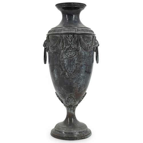 MIXED METAL GRECO ROMAN-STYLE VASEDESCRIPTION: