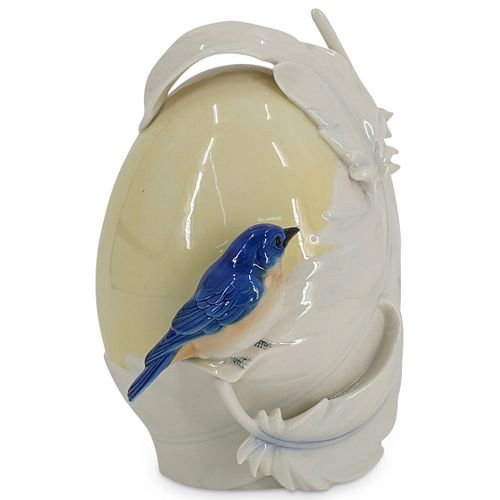 FRANZ BLUE BIRD PORCELAIN VASEDESCRIPTION  38c9d7