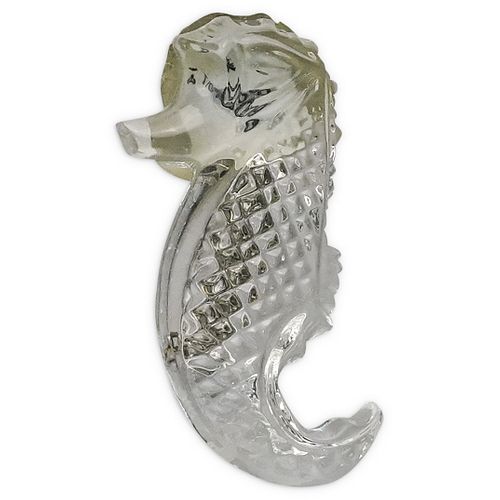 WATERFORD CRYSTAL SEAHORSE PINDESCRIPTION  38ca20