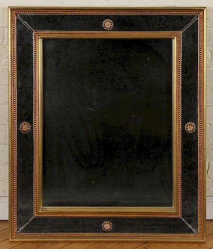 FRENCH GILT MIRROR REGENCY STYLE 38ca96