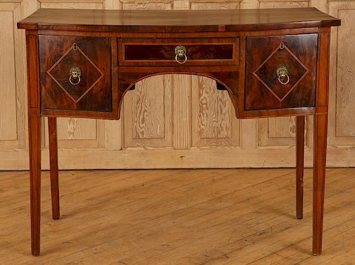 19TH C ENGLISH MAHOGANY DIMINUTIVE 38caac