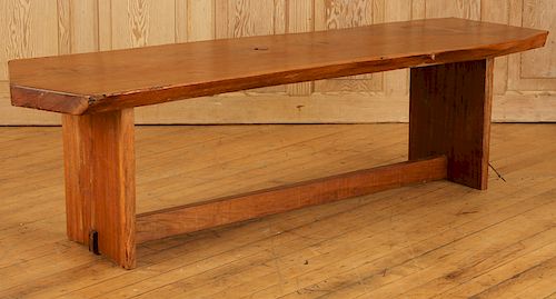 NATURAL EDGE WOOD COFFEE TABLE 38caf1