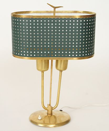 MID CENTURY MODERN BRASS PAINTED 38caf8