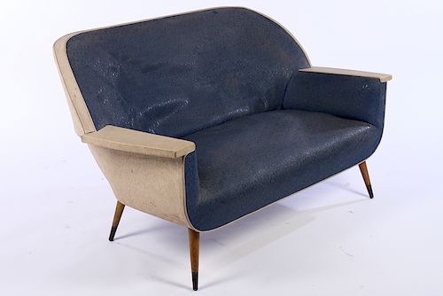 UPHOLSTERED MID CENTURY MODERN