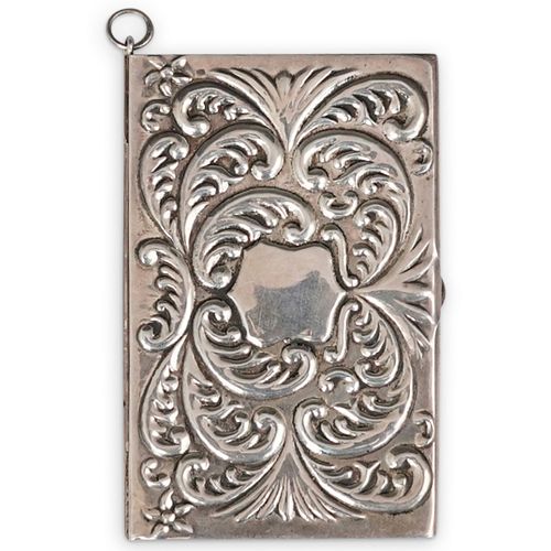 STERLING SILVER BUSINESS CARD CASEDESCRIPTION: