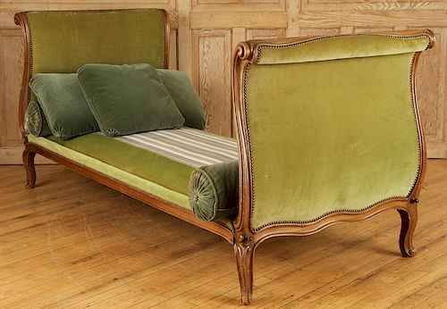 19TH C. FRENCH LOUIS XV STYLE WALNUT