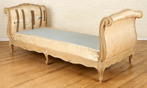 FRENCH LOUIS XV STYLE PAINTED CARVED