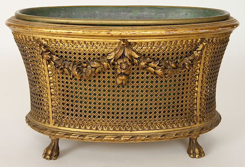 FRENCH LOUIS XV STYLE GILT WOOD 38cc7d
