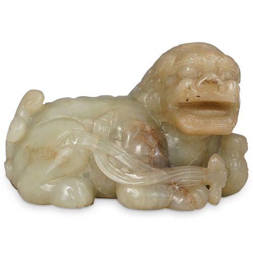 19TH CENT. CHINESE JADE BUDDHIST