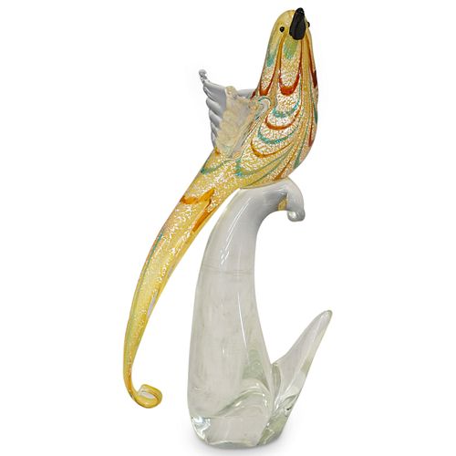 MURANO ART GLASS BIRD OF PARADISE 38cd4d