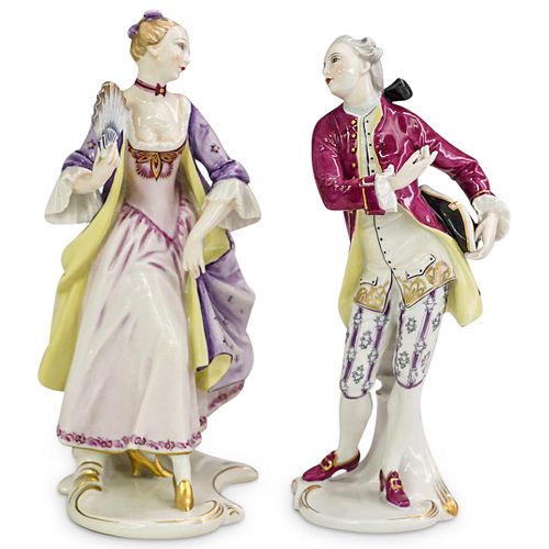 PAIR OF ROSENTHAL PORCELAIN FIGURINESDESCRIPTION: