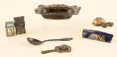 COLLECTION OF 8 CONTINENTAL ITEMS 38ce29