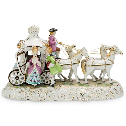 PORCELAIN FIGURAL GROUPDESCRIPTION: