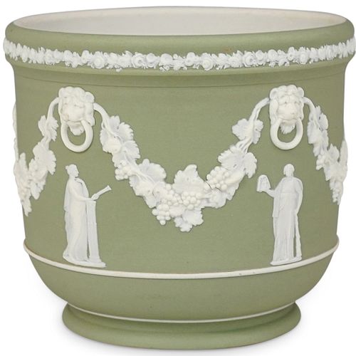 WEDGWOOD GREEN PLANTERDESCRIPTION  38ce90