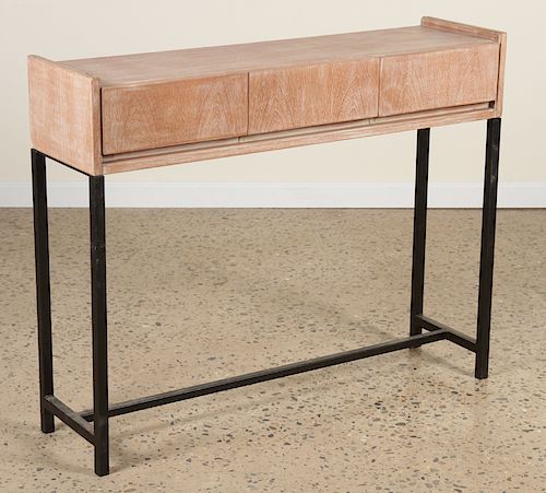 MID CENTURY MODERN CERUSED OAK 38cfa3