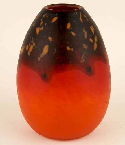 CHARLES SCHNEIDER ART GLASS VASE 38d07a