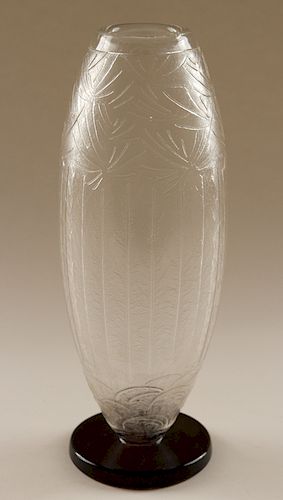 CHARLES SCHNEIDER ART GLASS VASE 38d093