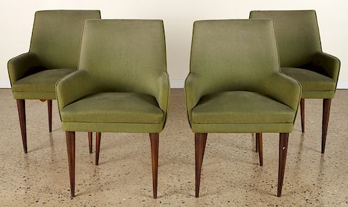 SET 4 MID CENTURY MODERN ARM CHAIRS 38d0bf