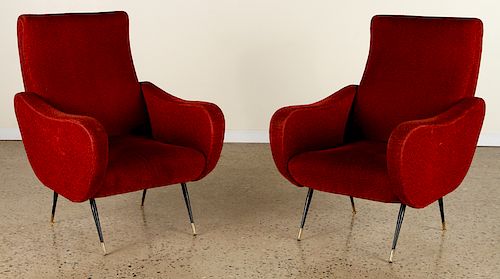 PAIR ITALIAN ARM CHAIRS MANNER