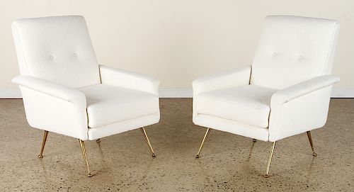 PAIR WHITE ITALIAN MID CENTURY 38d0dc