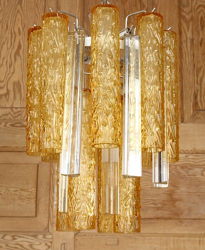 ITALIAN MID CENTURY MODERN CHANDELIER