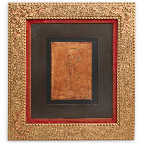 LOLO SOLDEVILLA CUBAN 1901 PAINTINGDESCRIPTION  38d215