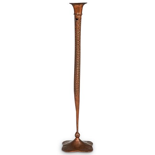 ART METAL COPPER CANDLESTICKDESCRIPTION: