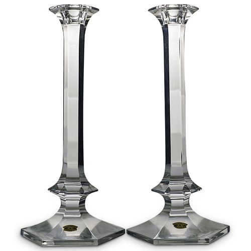  2 PC VAL ST LAMBERT CRYSTAL 38d2a2