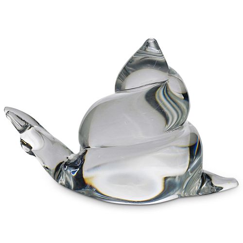 SNAIL ART GLASS SCULPTUREDESCRIPTION: