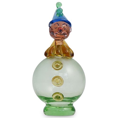 BLOWN GLASS CLOWN PERFUME BOTTLEDESCRIPTION  38fa4a