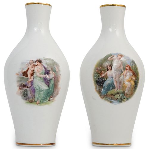  2 PC BAVARIAN JK CARLSBAD PORCELAIN 38fa71