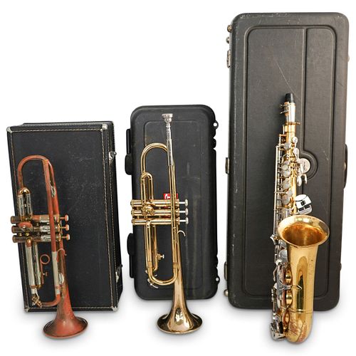  3PC VINTAGE INSTRUMENT GROUPINGDESCRIPTION  38fb02