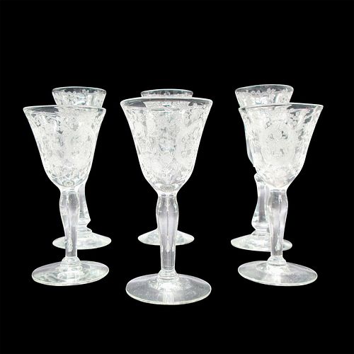 6PC ETCHED CORDIAL AND LIQUEUR 38fb4d