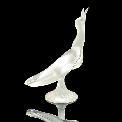 LALIQUE CRYSTAL SEAGULL FIGURINE  38fb59