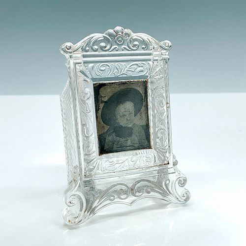 GLASS PICTURE FRAME WITH PENCIL PEN 38fb6c