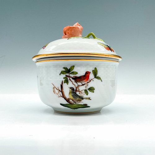 HEREND PORCELAIN ROUND BOX WITH 38fbc7